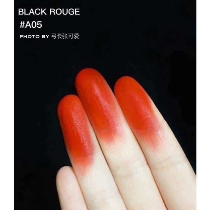 Son Black Rouge A05 màu đỏ cam thiên cam [Chính Hãng]