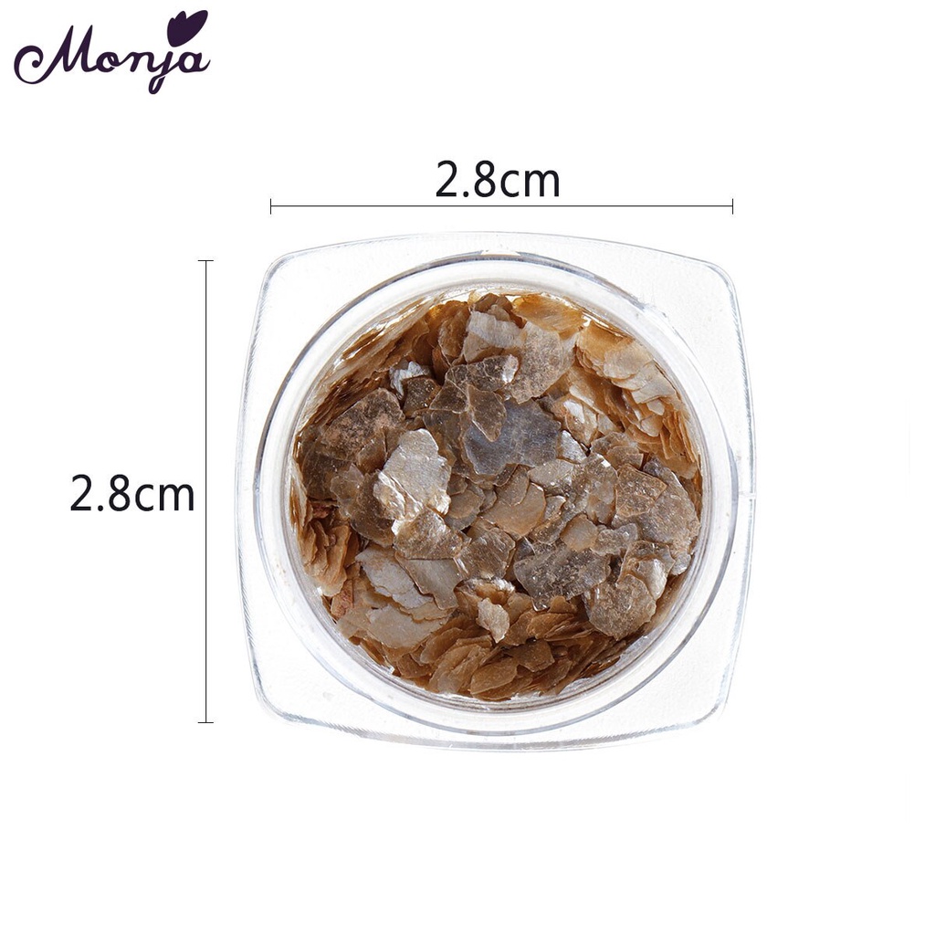 Lọ đá trang trí móng tay hiệu ứng 3D nhiều màu 6 kiểu