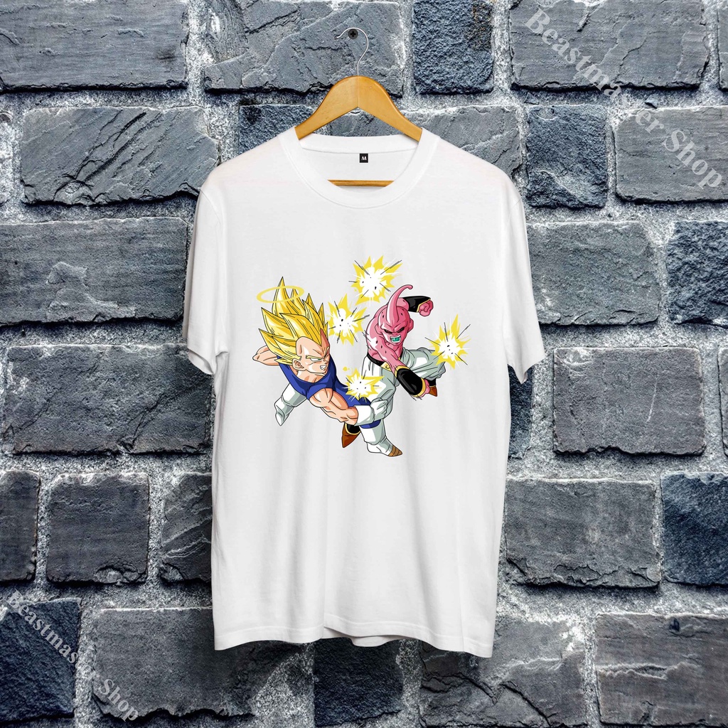Áo Thun Vegeta Dragon Ball trẻ em giá rẻ phong cách mềm mại cổ tròn trẻ trung Y33VEG011
