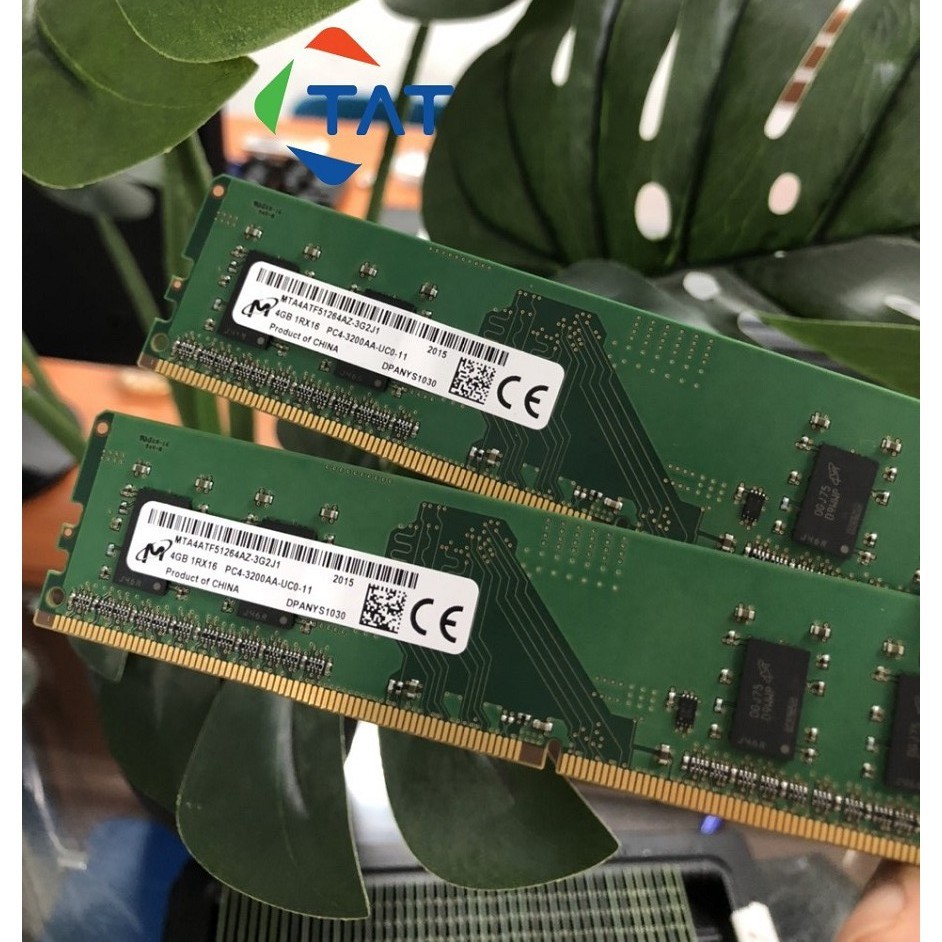 Ram PC Micron 4GB DDR4 3200MHz 1.2V PC4-3200 Udimm Chính Hãng Mới Bảo Hành 36 Tháng 1 Đổi 1