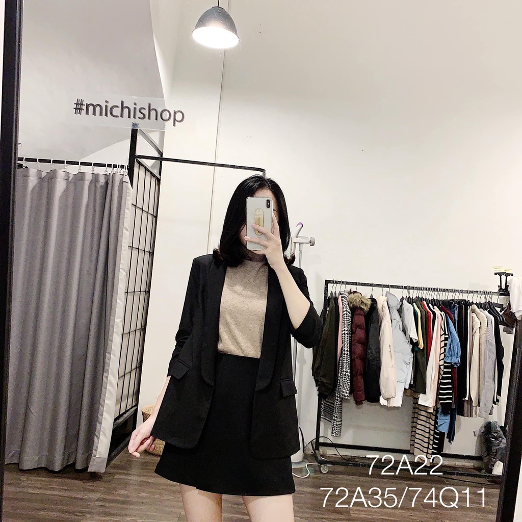 Áo vest tay lửng màu đen-be-nâu tối-hồng 83A01 (KÈM CLIP)