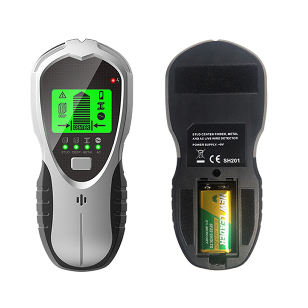 Máy dò kỹ thuật số bằng kim loại PCBFUN SH201 treo tường trang trí bốn trong một đa năng