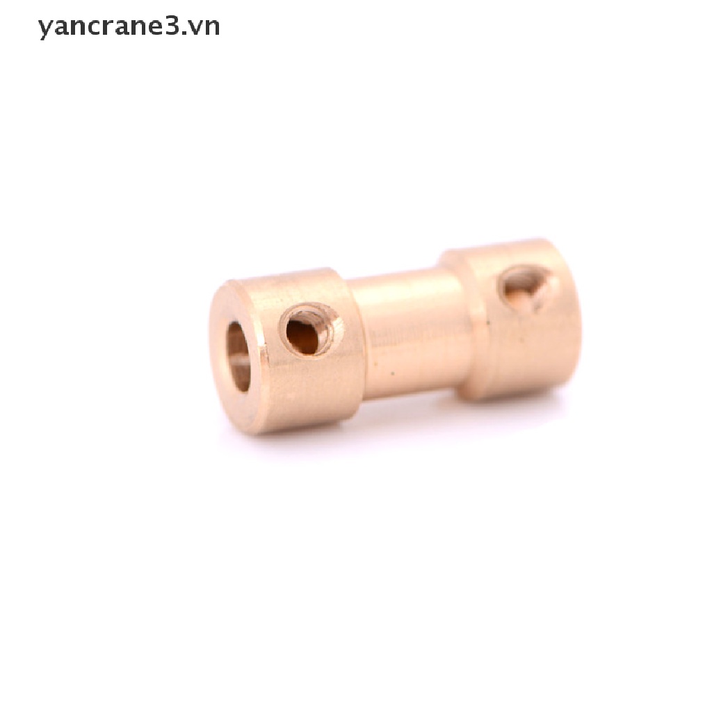 {Home} New 2/3/3.17/4/5mm Motor Copper Shaft Coupling Coupler Connector Sleeve Adapter {yancrane3.vn}