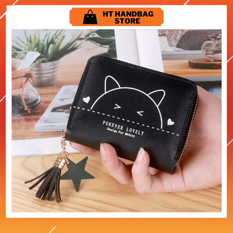 Ví nữ nhiều ngăn mini cầm tay đựng tiền nhỏ gọn bỏ túi HYTACO VN29
