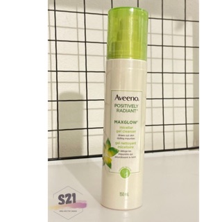 Sữa Rửa Mặt Tẩy Trang Dạng Gel Aveeno Maxglow Micellar Gel Cleanser 150ml