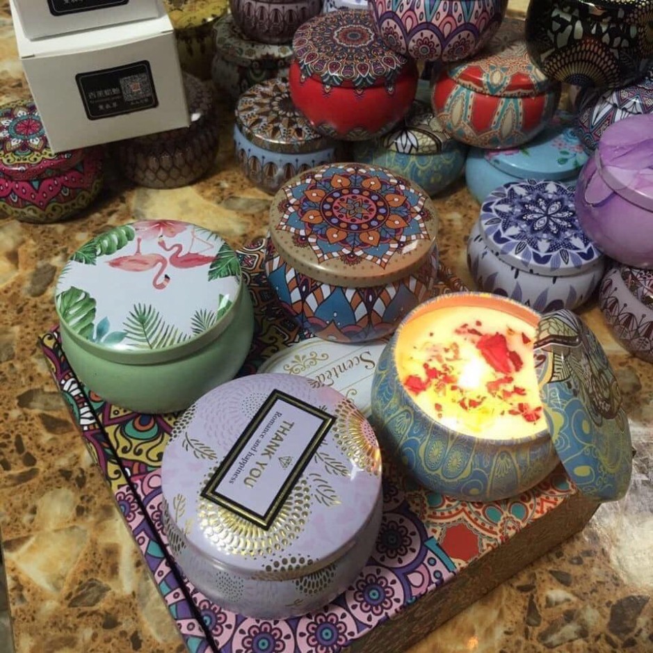 Nến thơm phòng khử mùi tinh dầu thiên nhiên cao cấp - SDGD