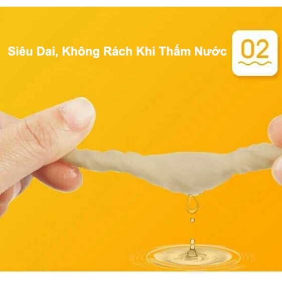 Giấy ăn gấu trúc Sipiao - Khăn giấy vệ sinh gấu trúc hộp rút tiện lợi, siêu dai siêu mềm mịn - hàng nội địa Trung chuẩn