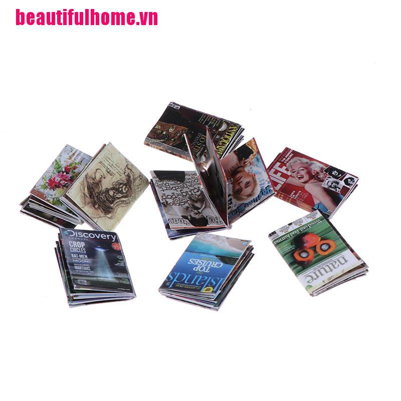 Bộ 3 Mô Hình Sách Mini Tỉ Lệ 1: 12 Dành Cho Búp Bê