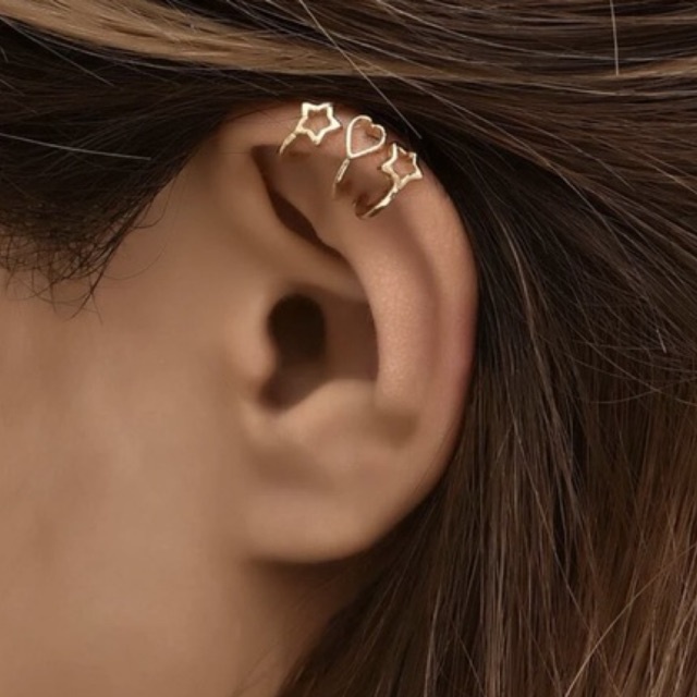 Khuyên kẹp vành tai cá tính