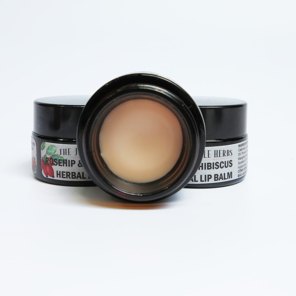 Son dưỡng môi dạng Hũ Handmade 💥 FREESHIP 💥 (ROSEHIP HIBISCUS) | BigBuy360 - bigbuy360.vn