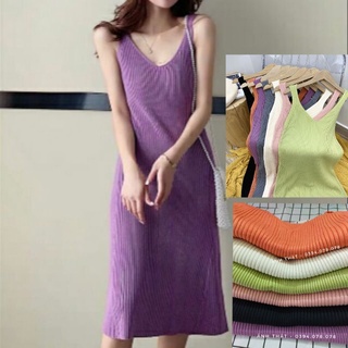 [ Ảnh thật siêu xinh] - VÁY LEN BA LỖ DÁNG DÀI