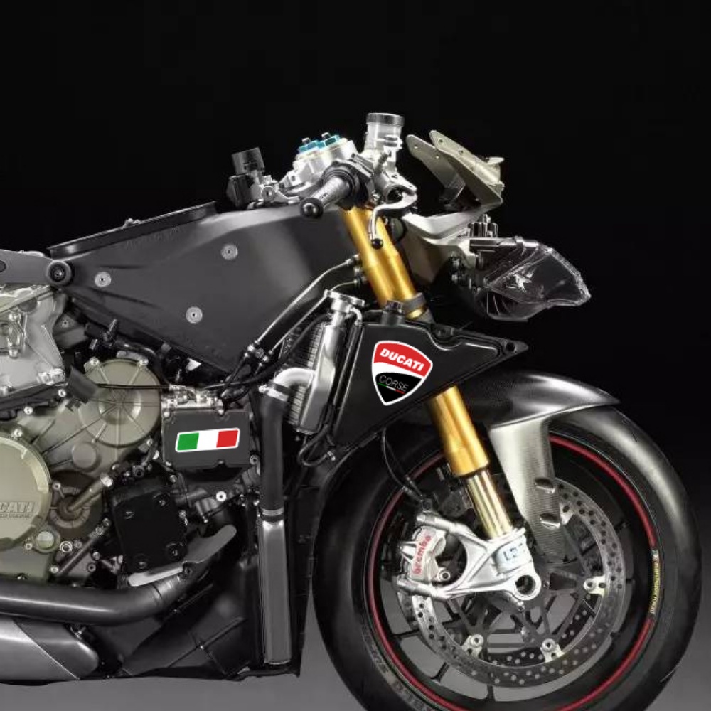 1 Miếng Dán Logo Ý Màu Phản Quang Cho Ducati Multistrada Performance 821 620