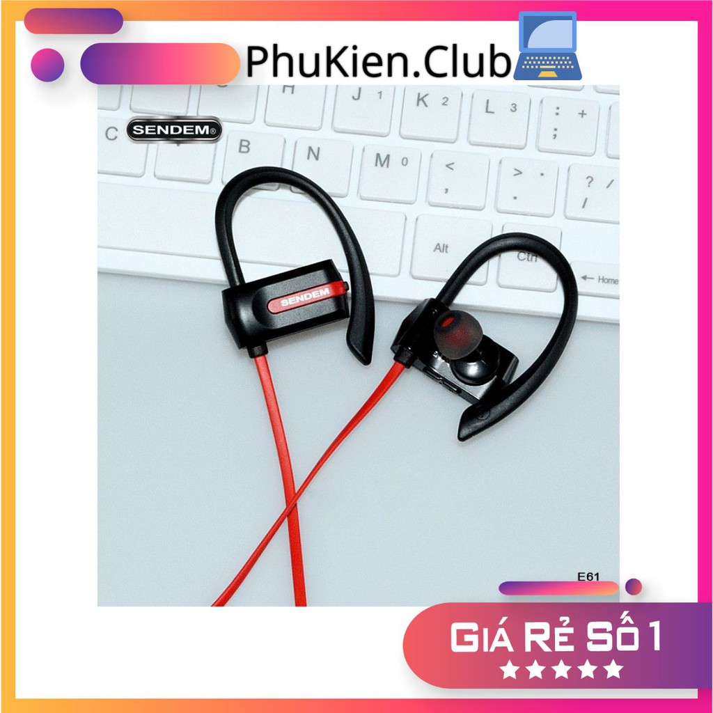 Tai nghe Bluetooth Thể Thao Sendem E61 - Chính Hãng Bảo Hành 1 Năm