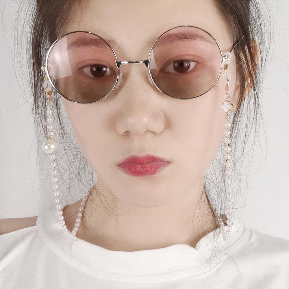 Dây đeo mắt kính BACK2LIFE đính ngọc trai bảo vệ chống mất