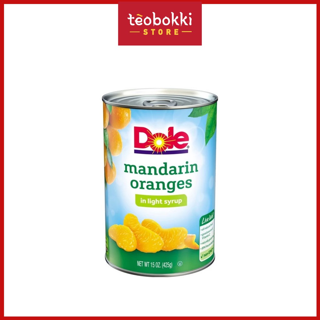 Cam ngâm mandarin Dole 425g