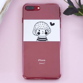 Ốp IPHONE - Ốp Lưng - M11 BẠN GÁI KUTE