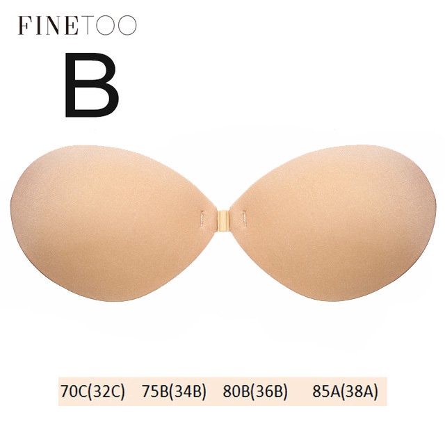 Áo ngực FINETOO không dây cài trước màu đen / be cho nữ