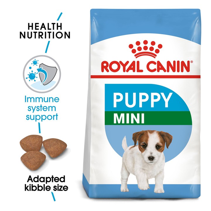 [Mã 159FMCGSALE giảm 8% đơn 500K] Thức ăn cho chó dưới 10kg và dưới 12 tháng Royal Canin Mini puppy gói chia túi zip 1kg