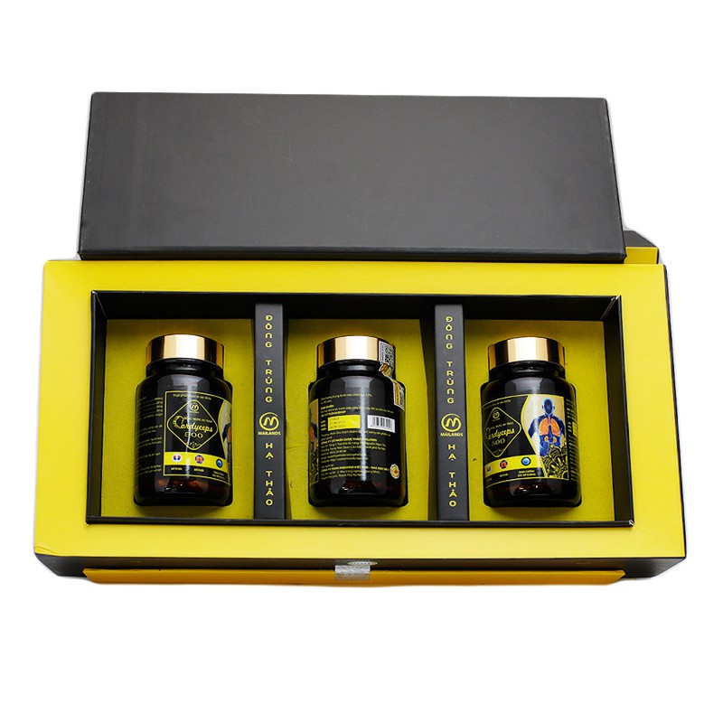 Viên Đông Trùng Hạ Thảo Cordyceps 500 hộp 90 viên