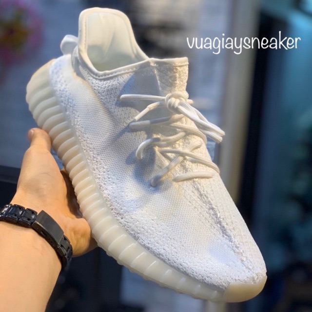 🔥 ẢNH THẬT 🔥 Giàu sneaker v2 350 trắng full