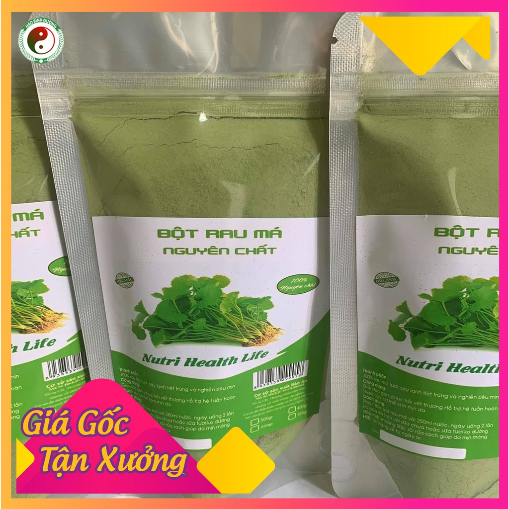 Bột Rau Má Sấy Lạnh Nguyên Chất Giúp Thanh Mát Giải Độc Tốt Cho Tim Mạch