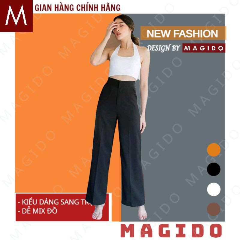 (QUÀ TẶNG LÀ SỮA TẮM NHA) quần ống rộng nữ 💚quần tây nữ công sở -phong cách thời trang hàn quốc, VITECH, MAGIDO | BigBuy360 - bigbuy360.vn