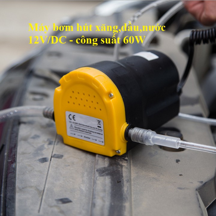 máy bơm hút dầu - máy bơm nước 12V