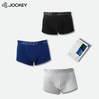 Hộp 03 Quần Lót Nam Jockey Trunk Boxer Thun Visco Thoáng Mát Kháng Khuẩn - J1146 - TH2