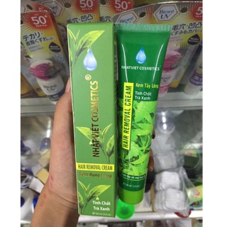 🍒KEM TẨY LÔNG TINH CHẤT TRÀ XANH NHẬT VIỆT
