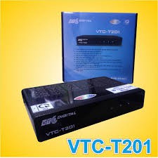 Đầu thu kỹ thuật số VTC - T201 Tặng kèm Anten T2 và dây 15M