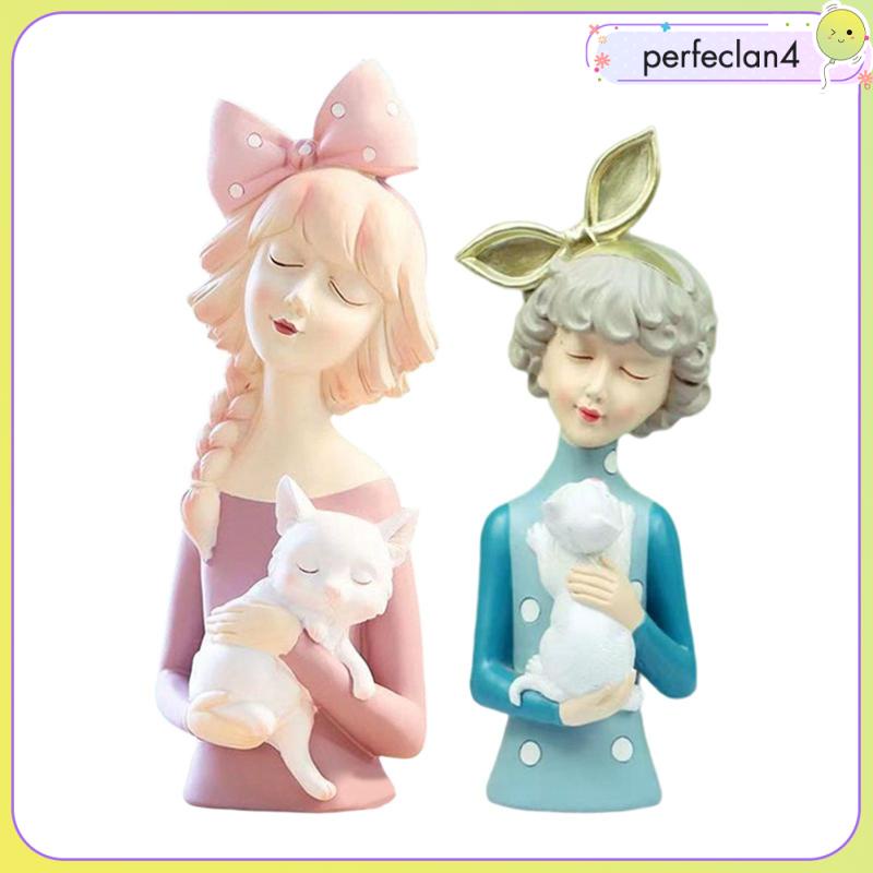 Tượng Điêu Khắc Hình Cô Gái Hiện Đại Perfeclan4 Trang Trí Nhà Cửa