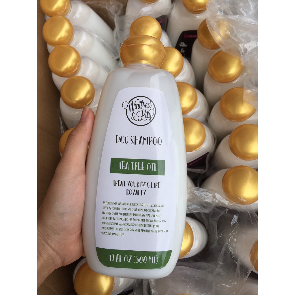 Sữa tắm cho chó Winilred&Lily Shampoo siêu thơm mềm mượt 500ml