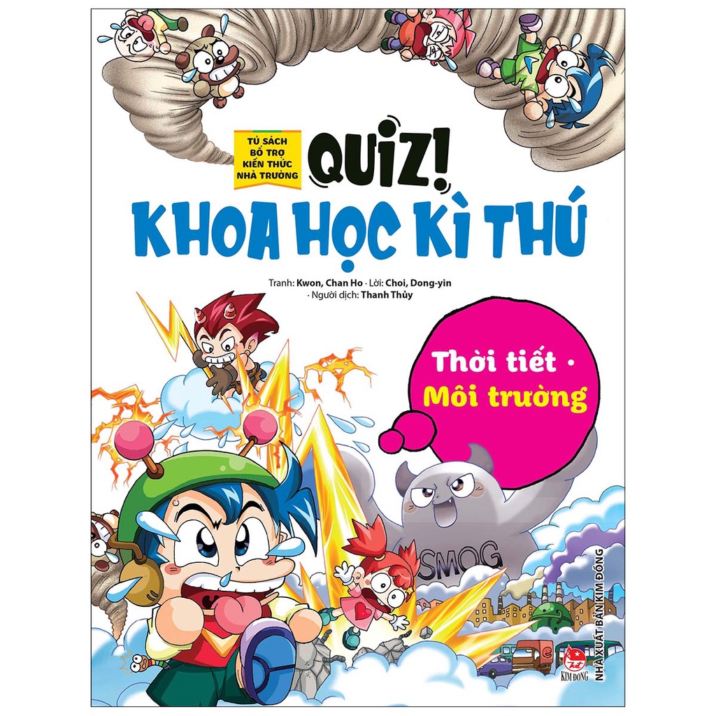 Sách - Quiz! Khoa Học Kì Thú - Thời Tiết Môi Trường