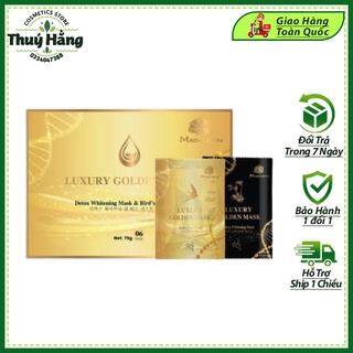 Mặt nạ ủ yến thải độc cấy trắng luxury golden mask magic skin