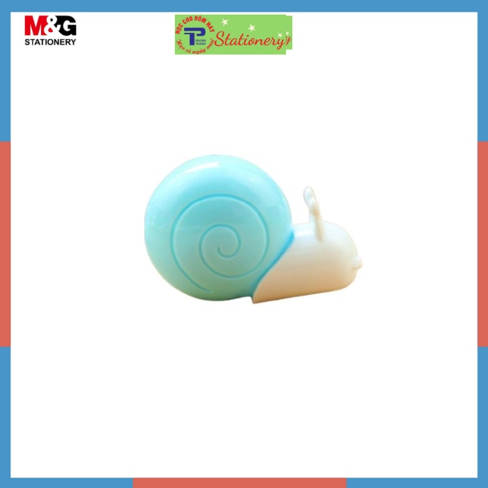 Băng Xóa Kéo Hình Ốc Sên MG 55601 - Thiết Kế Thông Minh Với Đầu Xóa Nằm Ngang Giúp Lực Kéo Êm