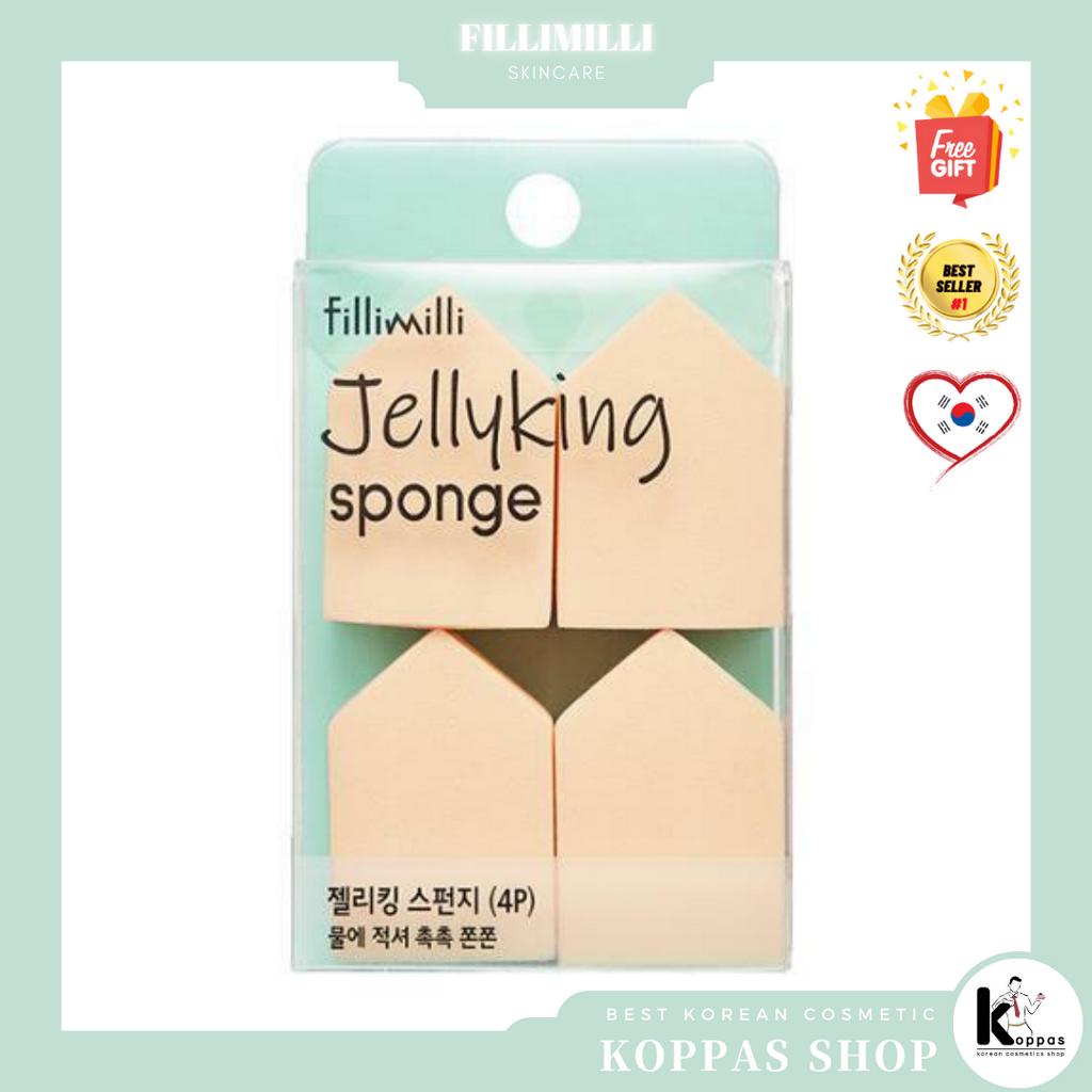 [Fillimilli] Miếng Bọt Biển Jellyking 4 Miếng Sponge