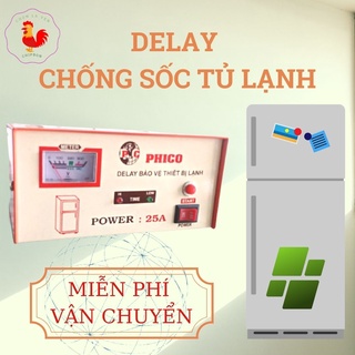 Delay bảo vệ tủ lạnh khi nghẹt gas, cup điện,giúp chống rung tu lạnh