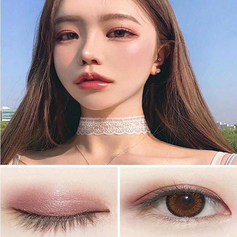 [Hàng mới về] Thỏi Phấn Mắt / Son Môi Hai Màu Sắc Lâu Trôi Chống Thấm Nước Độc Đáo