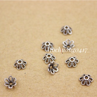 [S925] Set 2 Charm bạc ốp cánh hoa - MH253 MOCHUONG JEWELRY