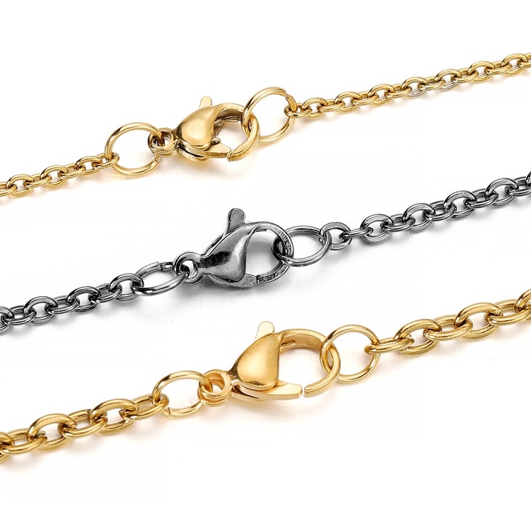 Set 5 kẹp tôm hùm kèm 10 khoen tròn St.kunkka làm vòng tay bằng thép không gỉ