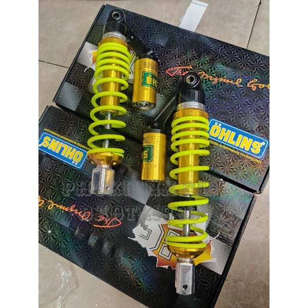 Phuộc sau SUM RACING bình dầu gắn Nouvo Airblade Impulse Shark PCX