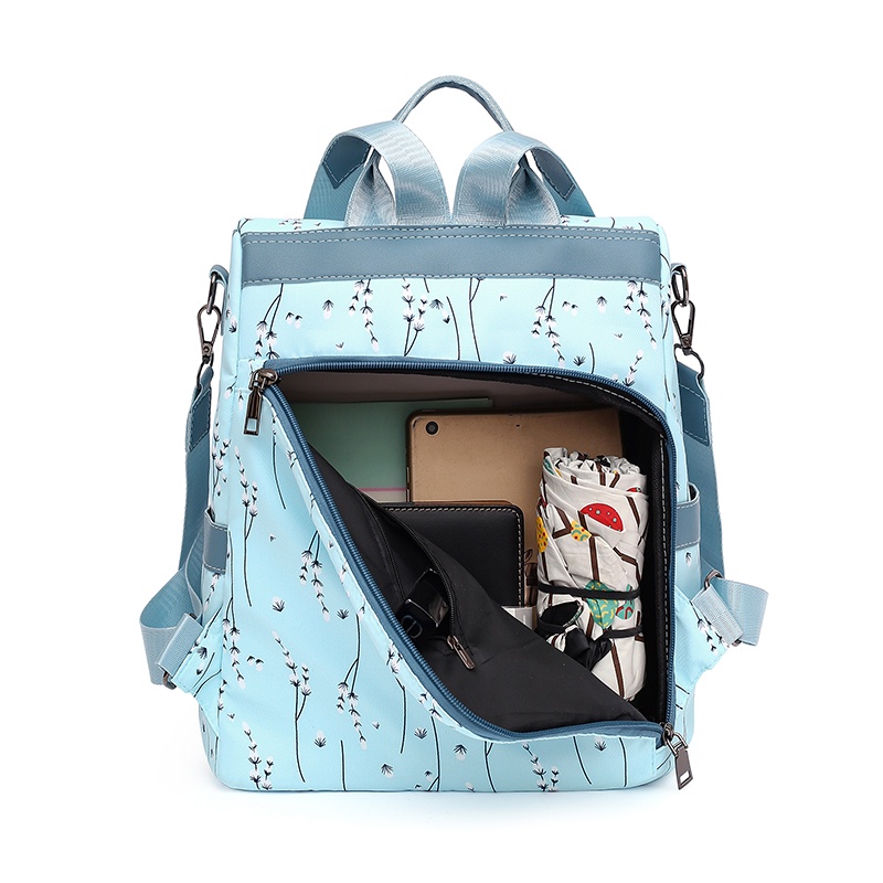 Ba Lô Nữ Chống Trộm Họa Tiết Thổ Cẩm Thời Trang