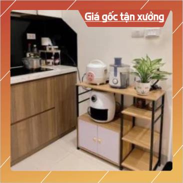 (GIÁ HỦY DIỆT)Kệ Lò Vi Sóng Kệ Lò Nướng Kệ Để Đồ Nhà Bếp Đa Năng