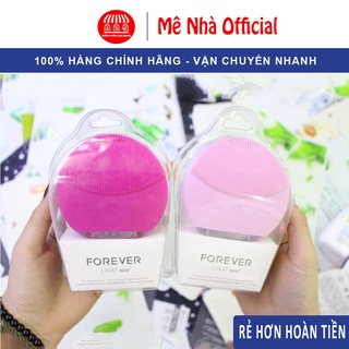 Máy rửa mặt, massage mặt, 9 cấp độ rung forever lina mini gai silicon giúp làm sạch da mặt hiệu quả chính hãng