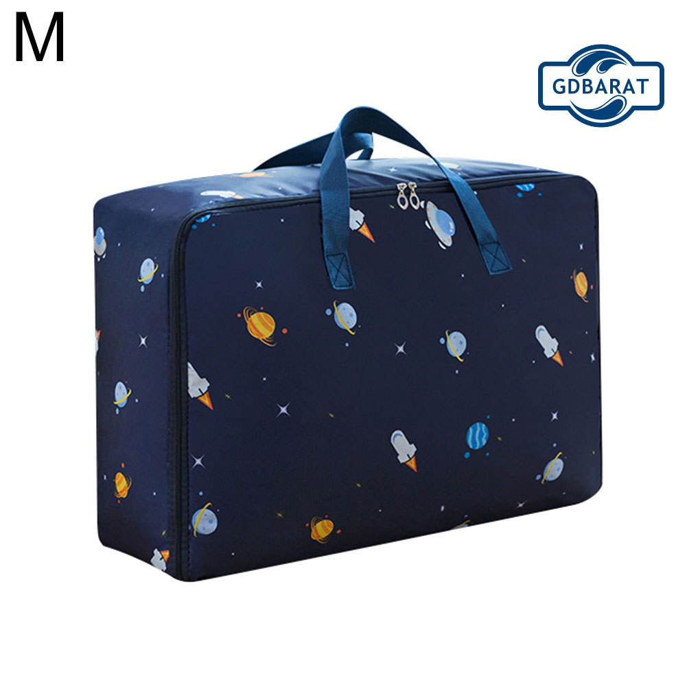 Túi Đựng Quần Áo Bằng Vải Oxford In Họa Tiết Hoạt Hình Dễ Thương