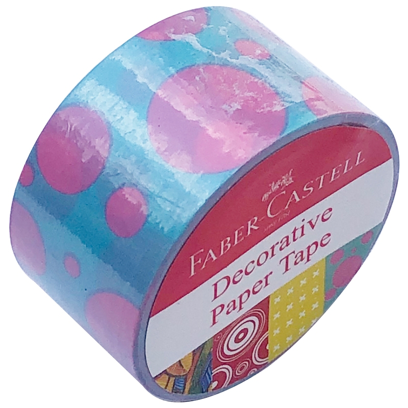 Băng Keo Trang Trí Faber-Castell 309001 - Polkadot Pink Tosca