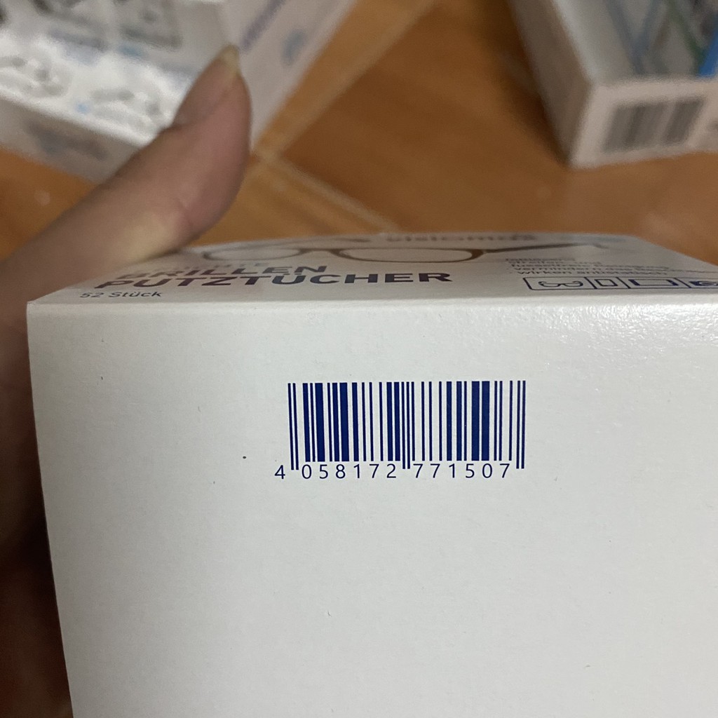 Combo 9 hộp lau kính Visiomax hộp 52 tờ x 9