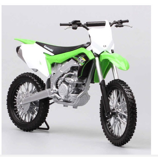 Mô hình moto Kawasaki KX250F tỉ lệ 1:10 WELLY