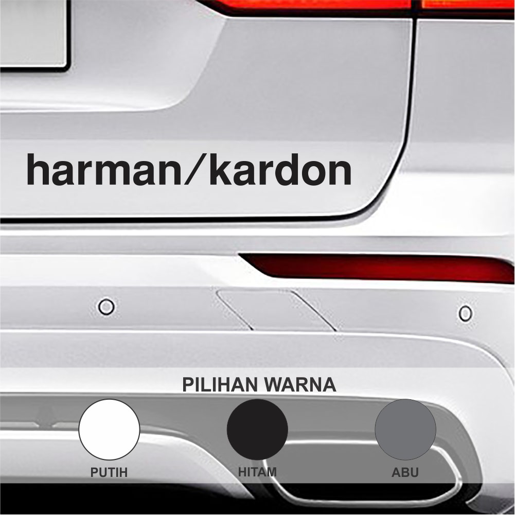 Miếng Dán Trang Trí Thân Xe Hơi Hình Harman Audio Kardon