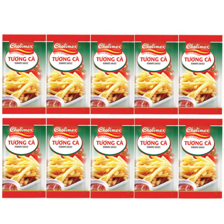 Tương Cà CHOLIMEX gói nhỏ 10g (Túi 50 gói)